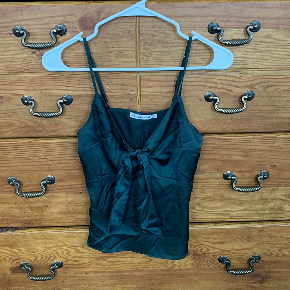 Satin tank top